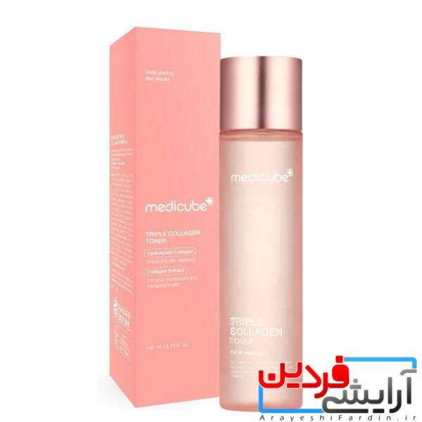 تونر جوانساز کمپلکس کلاژن مدی کیوب 140 میل MEDICUBE TONER - Image 1