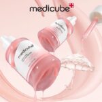 سرم جوانساز و ترمیم کننده پوست مدی کیوب Medicube PDRN Pink Peptide - Image 2