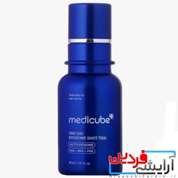 سرم کنترل منافذ و لایه‌بردار مدی کیوب One Day Exosome Shot 2000 - Image 1