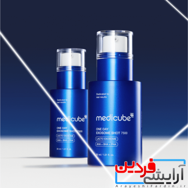سرم کنترل منافذ و لایه‌بردار مدی کیوب One Day Exosome Shot 2000 - Image 3
