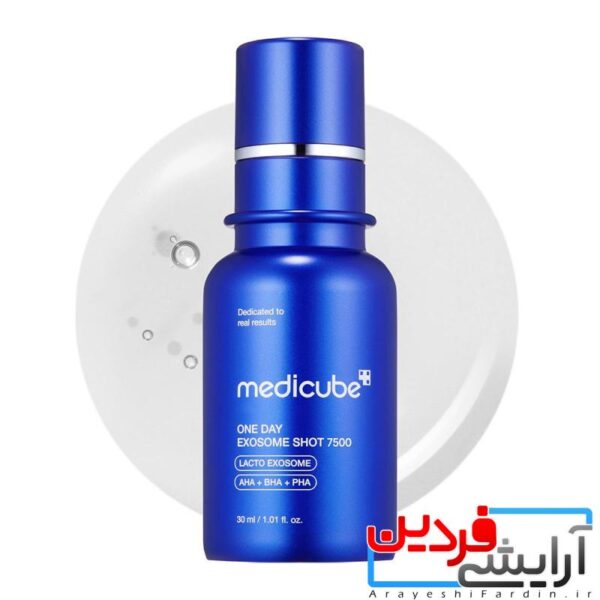 سرم کنترل منافذ و لایه‌بردار مدی کیوب One Day Exosome Shot 2000 - Image 4