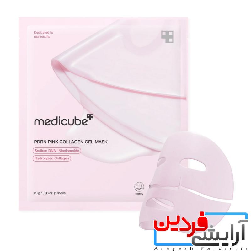 IMG_0059 ماسک ژلی کلاژن مدیکیوب PDRN Pink - Image 1
