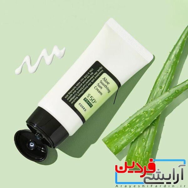 کرم ضد آفتاب آلوئه‌ورا کوزارکس SPF50 COSRX - Image 2
