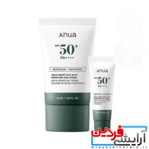 پک کرم ضد آفتاب آبرسان هارتلیف + پانتنول SPF50+ Anua