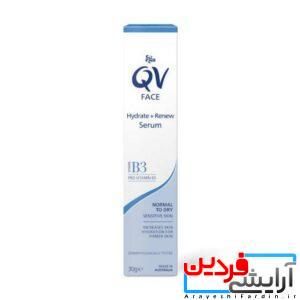سرم آبرسان کیوی QV Face Hydrate + Renew Serum