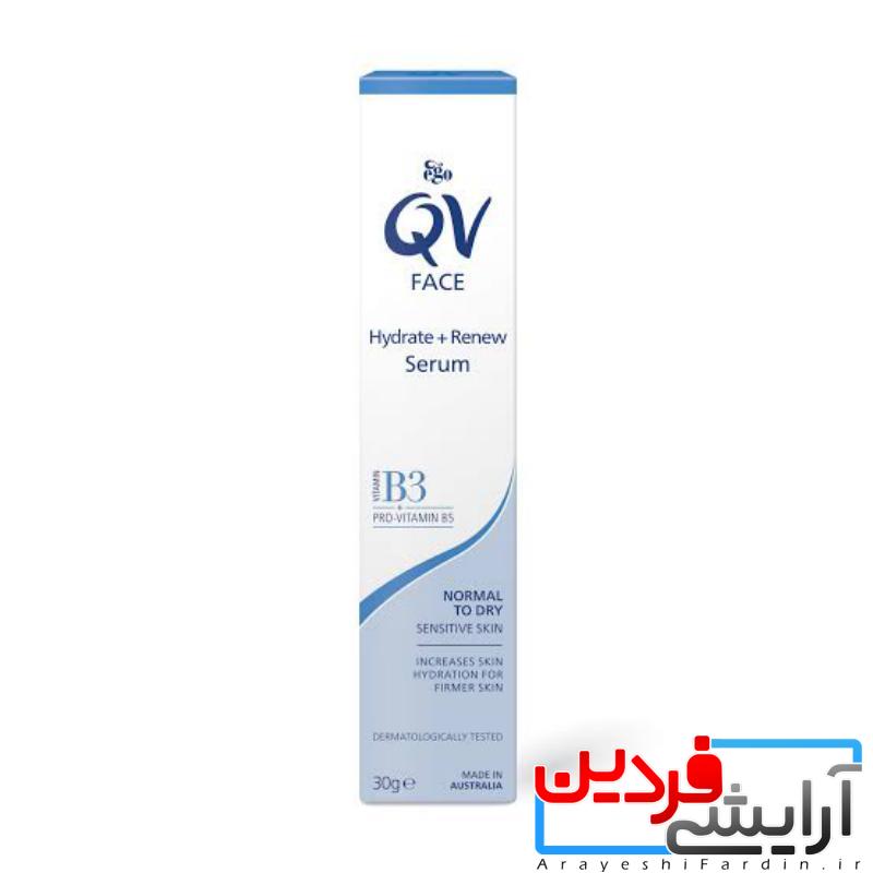 IMG_2721 سرم آبرسان کیوی QV Face Hydrate + Renew Serum - Image 1