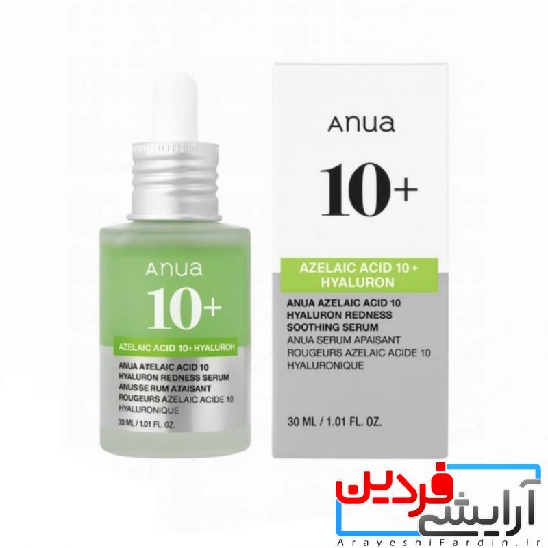 IMG_6289 سرم ازلیک اسید و هیالورونیک اسید ضدقرمزی آنوا Anua Azelaic Acid 10% - Image 1