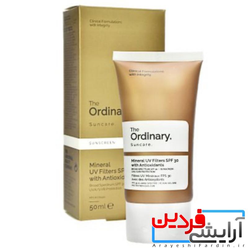 IMG_8023 کرم ضدآفتاب مینرال اوردینری با آنتیاکسیدانها The Ordinary Mineral SPF 30 - Image 1