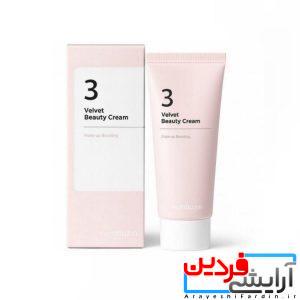 کرم مرطوب کننده مخملی نامبوزین numbuzin no.3 velvet beauty cream
